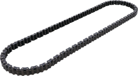 Hot Cams engine cam chain, metal chain with tensioner, designed for motorcycle engine performance and durability.