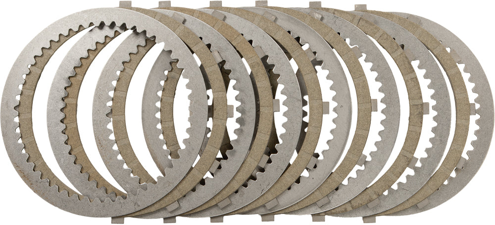 Energy One E1 clutch kit with 5-speed frictions and plates, featuring clutch plates and friction components for vehicle transmission