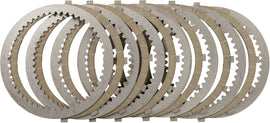 Energy One E1 Clutch Kit with frictions and plates for 5-speed transmission, showing clutch components and friction surfaces.