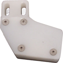Load image into Gallery viewer, ModQuad rear chain guide in white for off-road bikes, featuring durable construction and precise fit for enhanced performance.