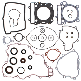 Vertex Complete Gasket Set with Oil Seals, model 681-1328, showing gaskets and seals arranged on a clean surface.