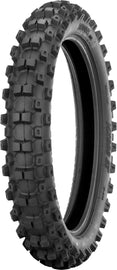 Sedona MX880st off-road rear motorcycle tire 120/90-18 bias ply, suitable for dirt and trail riding, shown mounted on wheel.