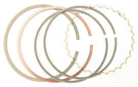 Wiseco 66.50mm piston ring for Wiseco 2618XD pistons, showing close-up of the metal ring component for engine performance.
