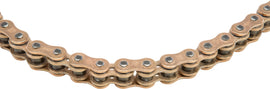 Fire Power Fire Power X-Ring Chain 520x120 Gold, motorcycle chain with gold finish and durable links, close-up view