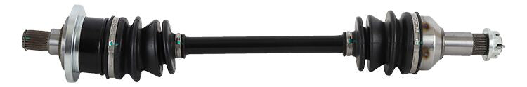 All Balls 6 Ball Heavy Duty Axle Front 531-0104 showing six metal balls and axle components on a white background.