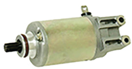 SP1 Starter Motor 12-3027 showing the compact black starter with mounting bolts and electrical connections.