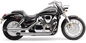 Blvd Slashcut Slip On Chrome Hon Vtx1300c 04 09