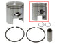SP1 piston A/C component from piston kits & parts, showing the detailed metal piston with precision machining.