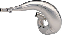 Load image into Gallery viewer, FMF Racing Fatty exhaust pipe for RM250 2004-2007, showing the black metal muffler and mounting components.