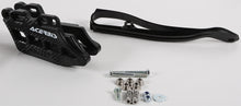 Load image into Gallery viewer, Acerbis Guide/Slider Kit 2.0 in black, designed for motorcycle protection and durability, shown installed on a bike.