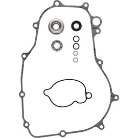 Vertex Water Pump Rebuild Kit 680-0030 for engine, showing gasket, seals, and components on a clean surface.