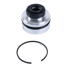 All Balls rear shock seal kit 22-31128 with gaskets and seals for motorcycle suspension repair, shown in the image.