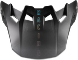 Fly Racing - Formula Cc Driver Helmet Visor Black/Charocal/White Yl/Sm - 73-47112S
