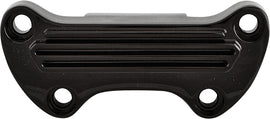 HardDrive black H-Bar clamp with fins and skirt, model 820-1320B, showing its sturdy construction and design details.