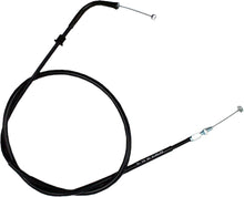 Load image into Gallery viewer, Motion Pro black vinyl throttle push cable for motorcycle, durable control line with flexible design and secure fittings.