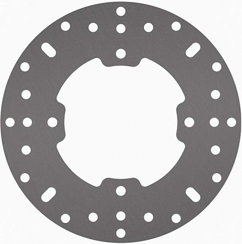 EBC Motorcycle Brakes Standard Rotor 15-6383 showing a metallic brake rotor with vented design for motorcycle braking systems