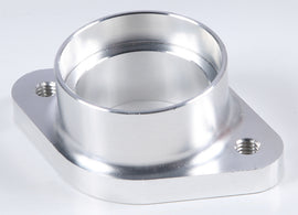 HardDrive 40mm flange to spigot manifold adapter for intake and fuel systems, shown in a close-up image.
