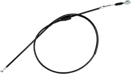 Motion Pro Black Vinyl Clutch Cable 70-4014, showing the durable black vinyl outer layer and metal fittings for motorcycle control.