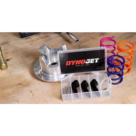 Dynojet Research clutch kit with clutch plates and components for motorcycle clutch replacement, part number 133-8127.