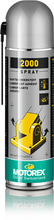 Load image into Gallery viewer, Motorex Spray 2000 500ml bottle, a chemical product with a blue and white label, shown in the image.
