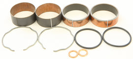 All Balls suspension fork bushing kit 23-86117 showing multiple black rubber bushings for motorcycle front suspension repair.