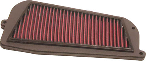 K&N Air Filter 740004, high-performance automotive air filter with pleated cotton media and rubber frame, ready for installation.