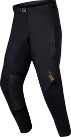 Black Alpine Star Techdura Pants in size 40 with functional design and durable fabric, suitable for active or casual wear.