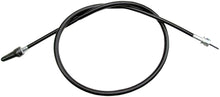 Load image into Gallery viewer, Motion Pro black vinyl Speedo cable 70-5081 for motorcycle, featuring durable construction and precise control for speedometer connection.