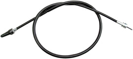 Motion Pro black vinyl Speedo cable 70-5081 for motorcycle, featuring durable construction and precise control for speedometer connection.