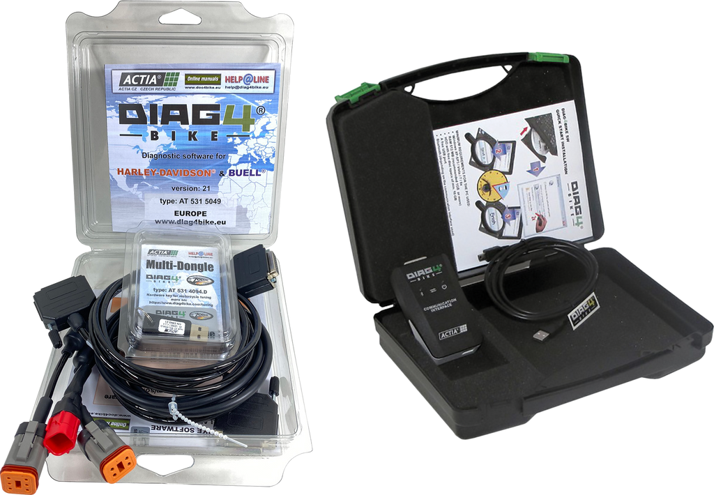 DIAG4BIKE Serial Diagnostic System Software with USB interface for bike diagnostics and troubleshooting tools.