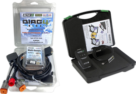 DIAG4BIKE Serial Diagnostic System Software with Bluetooth interface and tools for motorcycle diagnostics and repair.