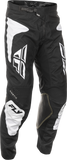 Fly Racing - Kinetic Sym Pants Black/White Sz 38 - 378-43138