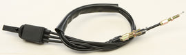 SP1 choke cable for A/C system, hydraulic control line, durable black cable with connectors, used in vehicle engine control.