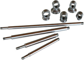 Hygear Suspension KYB/HPG non-Ra shaft, 12.5mm diameter, 7.06-inch length, automotive suspension component with metal ends.