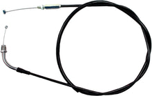 Load image into Gallery viewer, Motion Pro black vinyl throttle cable 70-2012 for motorcycle control lines, showing the cable with black vinyl covering.