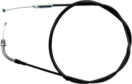Motion Pro black vinyl throttle cable 70-2012 for motorcycle control lines, showing the cable with black vinyl covering.