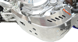 Enduro Engineering Yamaha skidplate guard for motorcycle protection, featuring durable metal construction and secure mounting points.