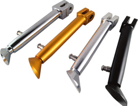 Black PSR off-road kickstand for Yamaha 581-71109BK, adjustable metal stand with mounting points visible.