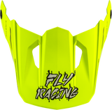 Fly Racing - Yth Kinetic Surge Helmet Visor Grey/Hi-Vis Ys-Yl - 73-8725VY