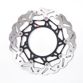 Braking Sk2 directional left rotor for brakes, showing the metal disc with vented design and mounting holes.