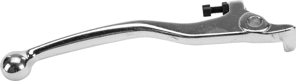 Fire Power silver brake lever with 56-5106 model number, showcasing a sleek, durable motorcycle brake lever in close-up.