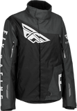 Fly Racing Women'S Snx Pro Jacket Black/Grey Xl 470-4511X