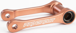 Pro Circuit suspension linkage arm, 136mm length, with black finish, designed for off-road motorcycles or ATV suspension systems.