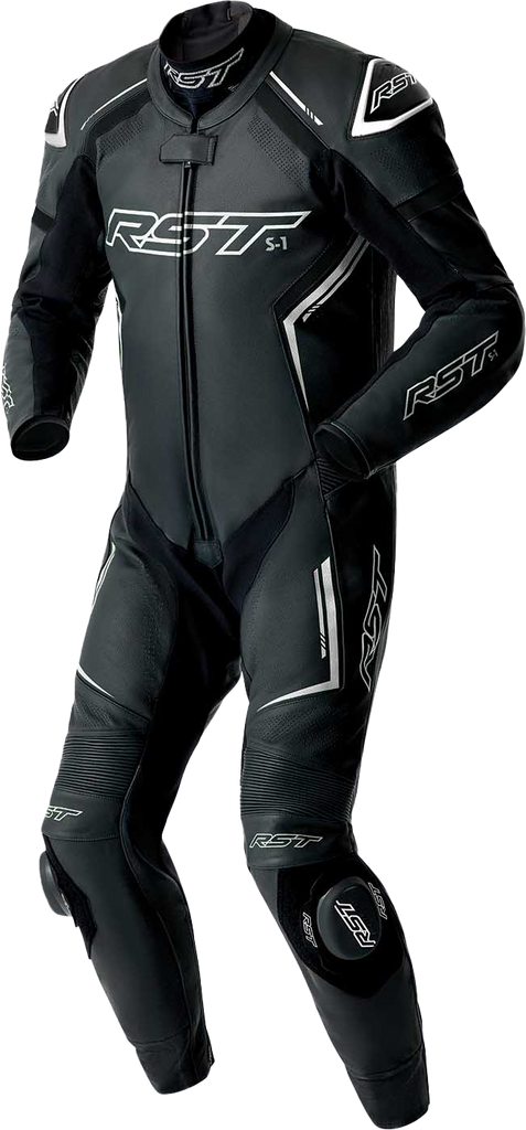 S1 D3o Suit Blk/Whi Leather 3x