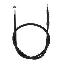 Load image into Gallery viewer, All Balls clutch cable 24-52089 for hydraulic control lines, showing black cable with metal fittings and protective sheathing.