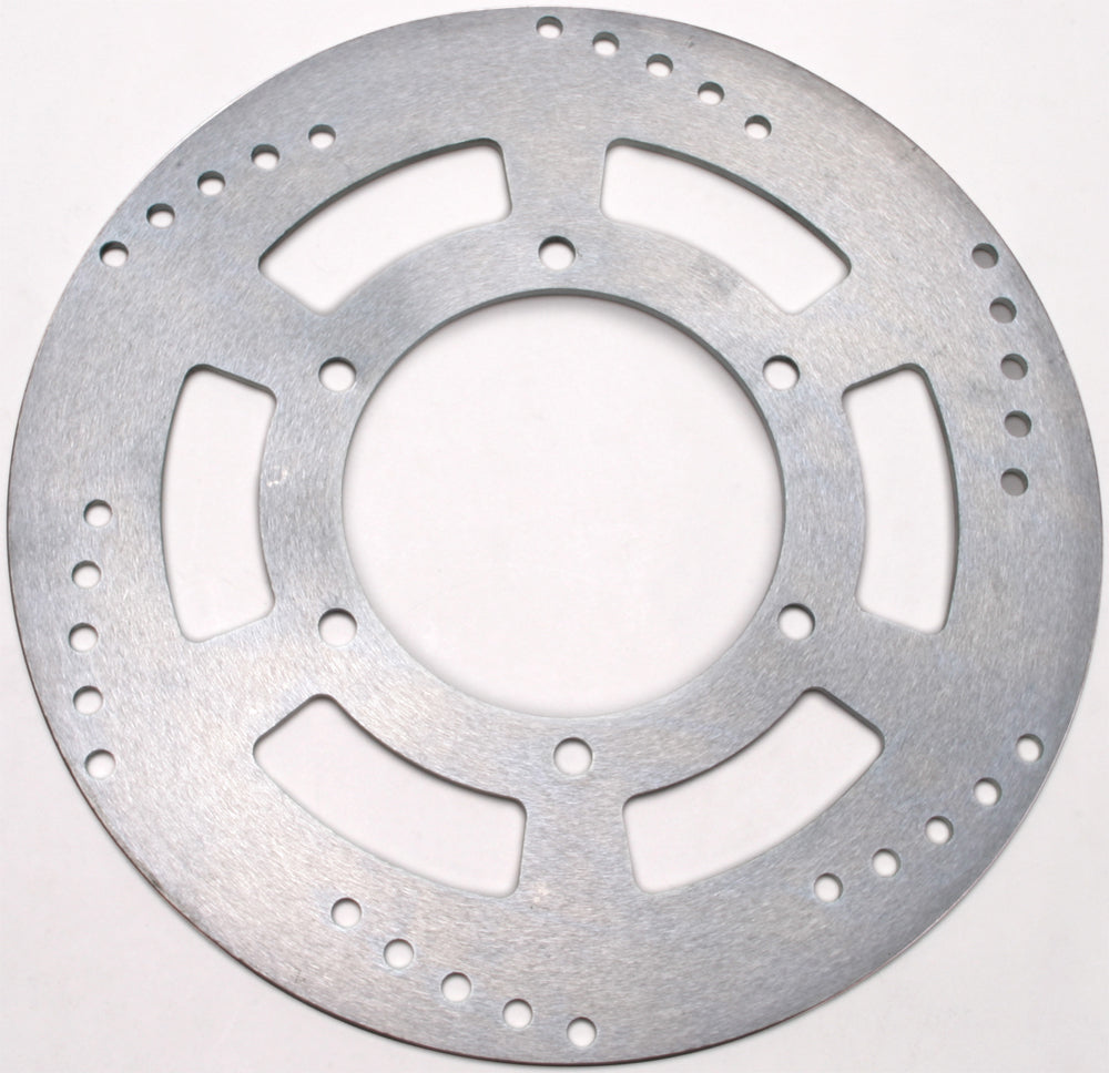 EBC Motorcycle Brakes standard rotor 15-6078 showing a close-up of the circular brake disc with mounting holes and metallic finish.