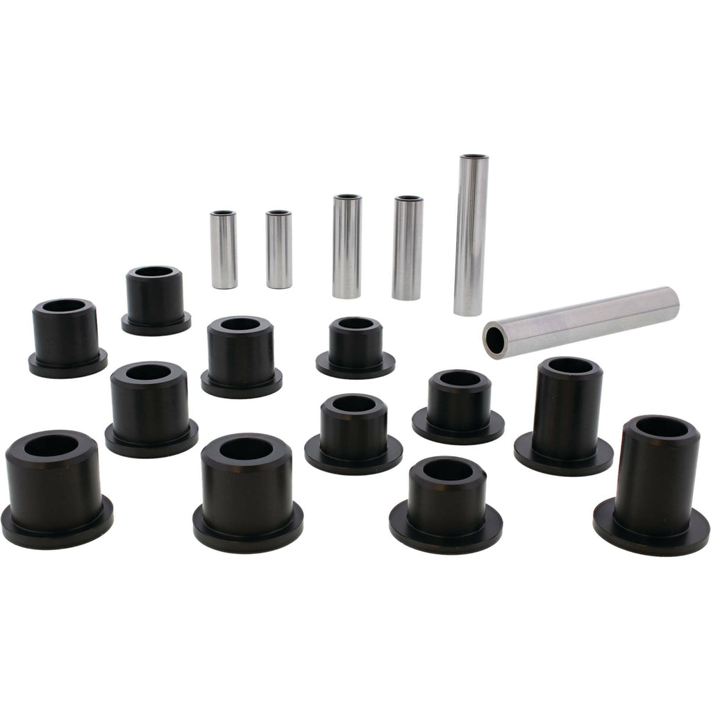 All Balls rear independent suspension kit for Can-Am vehicles, featuring various components for improved ride performance.