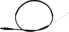 Motion Pro black vinyl throttle cable 70-2151 for motorcycle control lines, showing the flexible cable and end fittings.