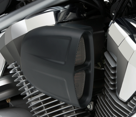 Cobra Powrflo black intake system with Aero and Phantom components, designed for enhanced car performance and airflow.