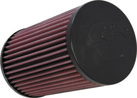 K&N Air Filter 747512 for improved engine airflow, showing a rectangular high-performance air filter with pleated filtration media.